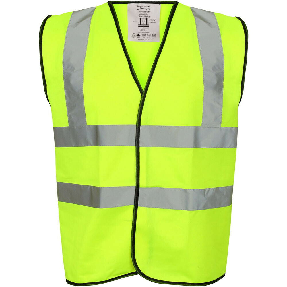 Yellow Hi-Vis Safety Vest