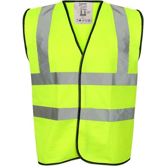 Yellow Hi-Vis Safety Vest